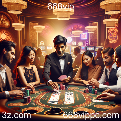 Descubra a Emoção do Cassino Ao Vivo no 668vip